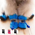 thumbnail image 2 of Dog Boots for Small Medium Dogs and Puppy Snow Winter Shoes Paw Protector, 2 of 11