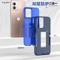 thumbnail image 4 of Étui Robuste Antichoc avec Béquille pour Moto g 5G 2023 g Play Pure Power Stylus Edge 40 Pro X40 30 Pro, Étui de Protection pour Voiture, Noir, pour g Play 2023, 4 of 6