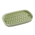 thumbnail image 2 of Fruit Tray Double Draining Tray Tea Tray Household Tea Cup Tray Shelf Large Tray Tea Set Tray Living Room Kitchen Storage Bowl Rack, 2 of 6
