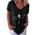 thumbnail image 1 of Birdeem T-Shirt à Manches Courtes Imprimé pour Femmes, 1 of 1