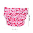 thumbnail image 2 of WHAMVOX 1 Pce Rose Couche pour Adulte Réutilisable Lavable Lourde Absorbante PUL Tissu Imperméable pour Adultes 68X57cm, 2 of 6