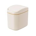 thumbnail image 2 of Desktop Trash Can Living Room Debris Bucket Car Home Desk Restaurant Storage Barrel Trash Basket, 2 of 6