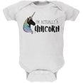 thumbnail image 1 of Halloween I'm Actually a Unicorn Soft Baby One Piece, 1 of 1