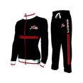 thumbnail image 1 of X-2 Survêtement de Sport pour Hommes à Fermeture Éclair Complète en Molleton Coloré pour Jogging, 1 of 2