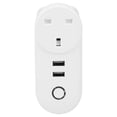 thumbnail image 3 of WiFi Smart Plug, Stable Wireless Smart Plug Energy Saving Safe  For Bedroom For Balcony For Living Room For Bathroom, 3 of 8