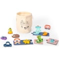thumbnail image 1 of TOOKYLAND Memory Touch Recognition Game - 33pcs - 2-4 Players Wooden Toy Set, Ages 3+, 1 of 9