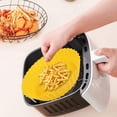 thumbnail image 4 of 7.5 Inch Baking Tray | Non-Stick Food Grade Silicone Fryer Accessory | Heat Resistant Up to 450°F | Foldable Design | Dishwasher Safe | Eco-Friendly Alternative | Oven Safe | 19x19x6cm, 4 of 6