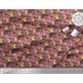 thumbnail image 2 of Soimoi Silk Fabric Animal Skin Abstract Printed Craft Fabric by the Yard 42 Inch Wide, 2 of 3