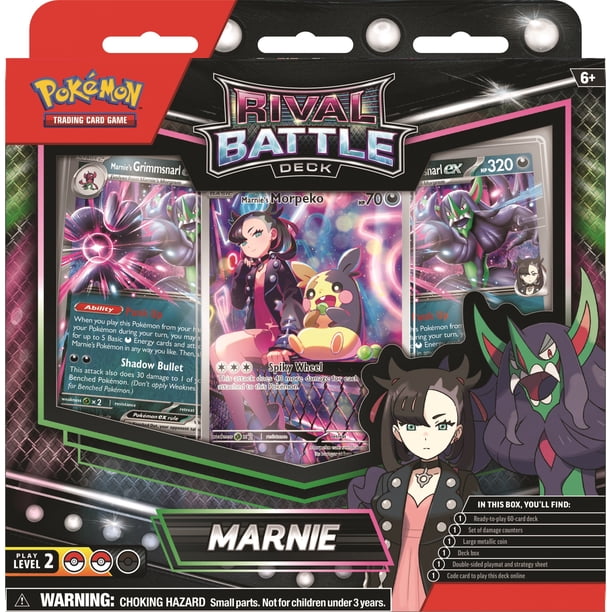 Pokémon TCG: Rival Battle Deck—Marnie or Steven - Receive 1 at