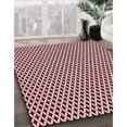 thumbnail image 3 of Ahgly Company Tapis d'Intérieur Lavable en Machine Carré Transitionnel Rose Profond, 8 Pieds Carré, 3 of 7