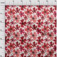 thumbnail image 3 of oneOone Rayon Pink Fabric Floral Sewing Craft Projects Fabric Prints By Yard 56 Inch Wide, 3 of 4