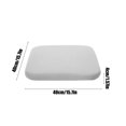 thumbnail image 3 of Yhmxh Home Decor Spring Decor Detachable And Washable Seat Slow Recovery Sponge Chair Cushion For Kitchen Dining Classroom Office Or Car All Year Round Non-Slip Bottom Milk Fiber seat cushion, 3 of 6