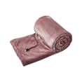 thumbnail image 2 of Cagogo under $5 USB Electric Blanket, USB Flannel Heating Blanket, Low Voltage Electric Mattress, Three-Temperature Control, Safe Warm Throw, Portable Bed Warmer, 2 of 2