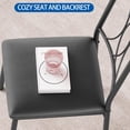 thumbnail image 4 of QinaQin 3 Piece Dining Table Set for 2, Space Saving Kitchen Table with 2 Upholstered Chairs, Apartment Dining Furniture for Small Spaces, 4 of 6