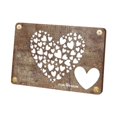 thumbnail image 1 of Elodie Wood Money Holder Handmade Money Gift Holder for Party NightStand Graduation Brown, 1 of 8