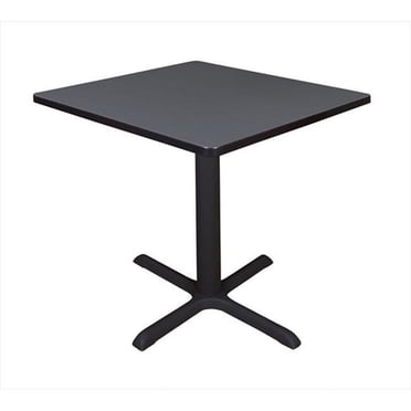 Regency TB3030GY 30 In. Square Cain Lunchroom Table - Grey