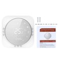 thumbnail image 4 of 95-240V Programmable Thermostat 5+1+1 Six-segment Touch Screen LCD Display with Backlight Boiler Heating Thermostat Temperature Controller, 4 of 8