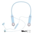 thumbnail image 2 of Neckband Earbuds, BT 5.3 Neckband with Cute Cat Pattern and RGB Backlight, IPX5 Waterproof and Magnetic Back Hands Free Sports Headphone for Calls Exercise, 2 of 7
