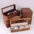 thumbnail image 2 of lionlar 6 Grids Wooden Watch Display Case Box Wristwatch Jewellery Storage Organizer A, 2 of 9