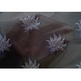 thumbnail image 4 of oneOone Cotton Silk Fabric Leaves Block Printed Fabric 1 Yard 42 Inch Wide, 4 of 4