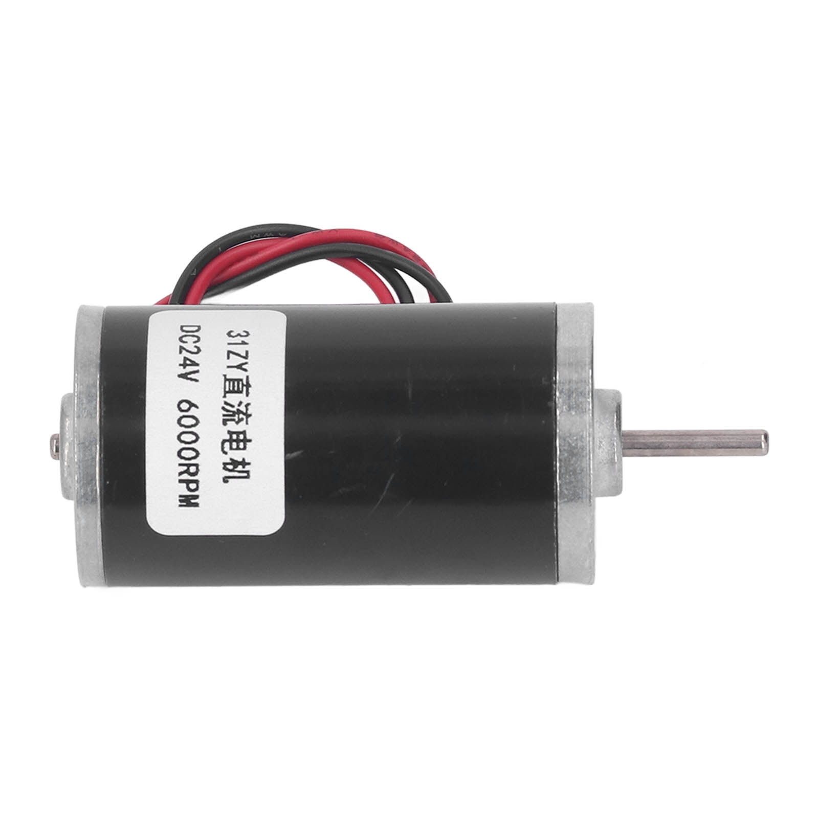 Moteur DC 24V, Sortie Stable Vitesse Réglable Moteur Permanent Haute Torsion CW et CCW pour Jouets Intelligents 6000RPM