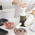 thumbnail image 4 of Household Manual Sausage Stuffer Vertical Sausage Maker Machine With Multiple Nozzles Meat Filling Funnel Tube Kitchen Food Processing Whip Its 6 Pack Hand Mixer 5 Speed Toastmaster Hand Mixer Parts, 4 of 4