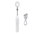 thumbnail image 2 of Electric Hand Mixer Three Speeds Battery Powered Milk Frother Home Baking, 2 of 7
