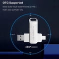 thumbnail image 4 of 1T USB Flash Drive-2 in 1 Thumb Drive with USB and Type C Port-Compatible with Laptops PC Transfer Data, 4 of 7