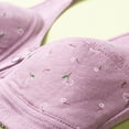 thumbnail image 5 of Timegard Womens Wireless Bras with Support Plus Size Front Closure Button Print Comfort Seniors Bralette, 5 of 5