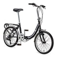 thumbnail image 1 of Schwinn 20-Inch Loop Folding Bike, Black, 1 of 5