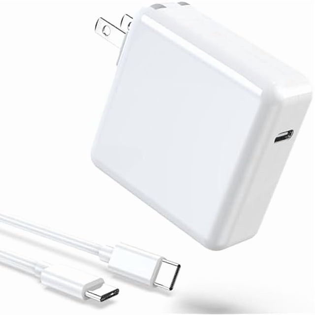 YJJSKEJI Mac Book Pro Charger - 118W USB C Charger Fast Charger Compatible with USB c Port MacBook pro & MacBook Air, ipad Pro, All USB C Device, Type C to Type C Cable Power Adapter Included 6.6 ft