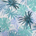 thumbnail image 1 of oneOone Polyester Spandex Medium Purple Fabric Leaves Craft Projects Decor Fabric Printed By The Yard 56 Inch Wide, 1 of 4