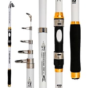 Portable Telescopic Fishing Rod 2.1m -3.6m Long-distance Carbon Fiber Fishing Pole Fishing Accessories
