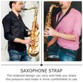 thumbnail image 2 of EeaseCA 1pc Cotton Saxophone Neck Strap Adjustable Sax Strap Instruments Tool, 2 of 7