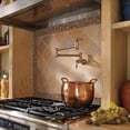 thumbnail image 5 of Delta Faucets Victorian Pot Filler Wall Faucet, Champagne Bronze | 1177LF-CZ, 5 of 5