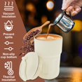 thumbnail image 4 of 400ml Insulated Coffee Mug Vacuum Stainless Steel Coffee Tumbler Leak-Proof Travel Coffee Cups with Lid, 4 of 8