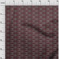 thumbnail image 2 of oneOone Polyester Lycra Fabric Stripe|Leaves & Floral Block Print Fabric BTY 56 Inch Wide, 2 of 4