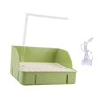 thumbnail image 4 of koolsoo Automatic Parakeet Bird Bath Bird Shower Fountain for Conure Lovebird Budgie Green, 4 of 9