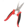 thumbnail image 4 of 180mm Finely Serrated 3CR13 Steel Compact Electrician Scissors Garden Scissors Multifunction Hand Pruners Plastic Scissors, Cuts Wire, Insulation, Soft Cable and More, 4 of 8