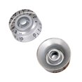 thumbnail image 4 of Luckyn 4 Pcs Multi Color LP Electric Guitar Volume Tone Knob Top Hat Speed Control Guitar Knobs Transparent, 4 of 7