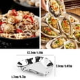 thumbnail image 3 of MVRLSH Baking Trays Stainless 304 Stainless Large Grilling Pan Reusable For Baked Grilled For Cooking Silver Kitchen Metal Dish For Seafood Clam Scallop, 3 of 9