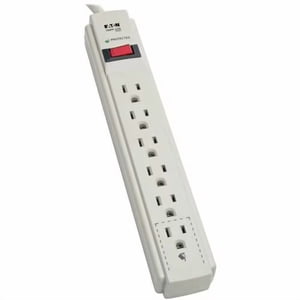 Tripp Lite series 6-Outlet Les protecteurs de l'économie - 6 x NEMA 5-15R - 1.80 kVA - 790 J - 120 V AC Entrée - 120 V AC Produit - 4 ft (1.22 m)