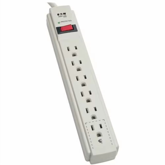 Tripp Lite series 6-Outlet Les protecteurs de l'économie - 6 x NEMA 5-15R - 1.80 kVA - 790 J - 120 V AC Entrée - 120 V AC Produit - 4 ft (1.22 m)