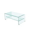 thumbnail image 2 of Waterfall Glass Coffee Table 14x 43x22, 2 of 3