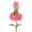 Pink, variant on Hearth & Gear Hand Woven Carnation Flower Fairy Finished Product Home Decoration Flower Decoration Crocheted Bouquet Decoration Cute Circular Knitting Needles Interchangeable Circular Knitting Needles
