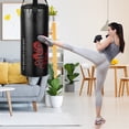 thumbnail image 3 of Goplus 2 FT Kids Punch Bag Boxing Set Kick Ball Gloves Skipping Rope Hook Children Boys, 3 of 10