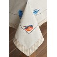 thumbnail image 3 of Birdies On Wire 100% Cotton Tablecloth 54 - inch by 72 - inch., 3 of 8