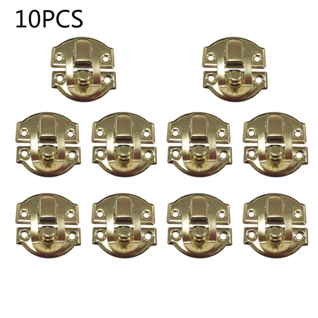 10 Pcs Mini Boîte aux Lettres Valise Coffre Coffre Toggle Lock Loquets Pinces
