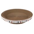 thumbnail image 1 of lionlar Cat Scratcher Pad Scratching Board Corrugated Cardboard Lounge Couch Interactive 50cmx50cmx9cm, 1 of 9