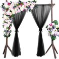thumbnail image 1 of MesaSe 1 Panel Fiber Sheer Backdrop Curtain Arch Drapes Wrinkle-Free 5ft x 9.2ft, 1 of 24